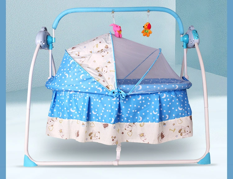 Multifunction Sleeping Baby Bassinet Rocking Swinging Bedside Baby Cot Bed