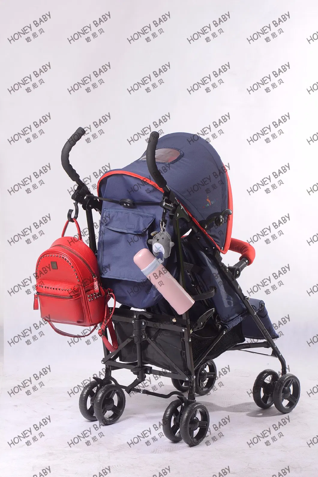 2022 for Sale Folding Organizer Function Good Children Pram Foldable Cheap Toddler Baby Stroller