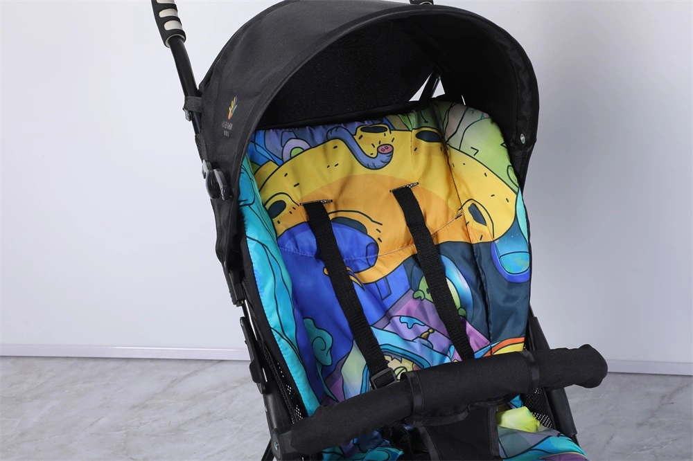 2-in-1 Lightweight Children Stroller Umbrella Foldable Baby Stroller with Sunshade