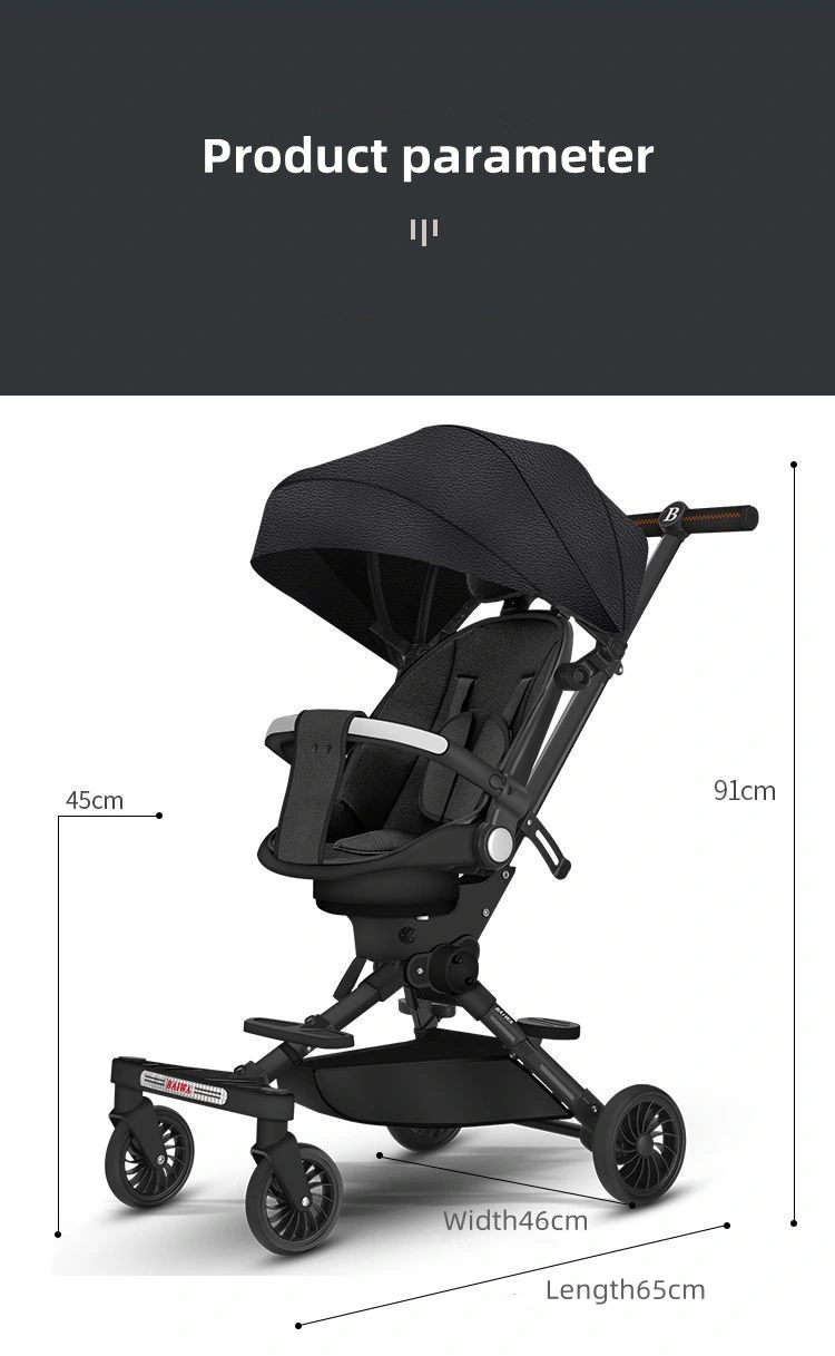 Wholesale Multi-Functional Travel System Lightweight Kids Foldable Baby Stroller