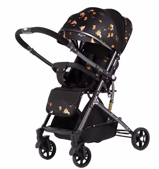 Light and Cheap Baby Stroller with Big Rear Wheels